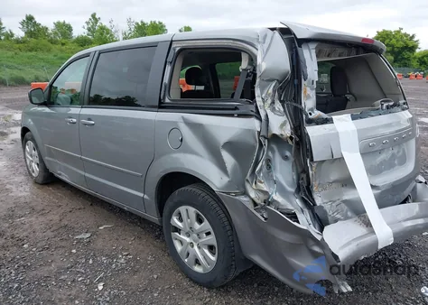 2015 Dodge Grand Caravan Se из США, поврежденный, VIN 2C4RDGBG0FR518168